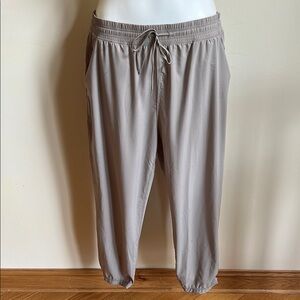 Naviskin Gray Elastic Waist Joggers with Tapered Ankles